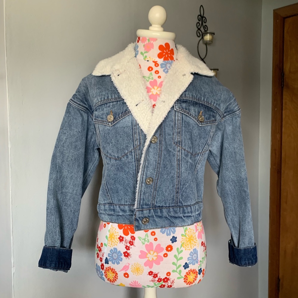 Jean furry Jacket (casual)